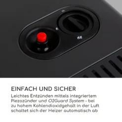 Andora Flame Gasheizofen Gasheizer Feuerschein Bis 3,4kW -Klarstein Verkaufs 10035407 de 0007 logo