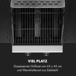 Valdosta 2.0 Gasgrill 2x3,6kW Brenner Edelstahl -Klarstein Verkaufs 10035413 de 0003 logo
