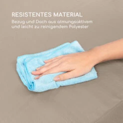 Garden Grove Gartenliege Swing Bed Stahlrahmen Sonnendach Polyester 6 Garden Grove Gartenliege Swing Bed Stahlrahmen Sonnendach Polyester -Klarstein Verkaufs 10035432 de 0007 logo