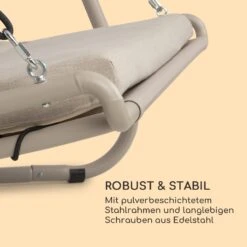 Garden Grove Gartenliege Swing Bed Stahlrahmen Sonnendach Polyester 7 Garden Grove Gartenliege Swing Bed Stahlrahmen Sonnendach Polyester -Klarstein Verkaufs 10035432 de 0008 logo