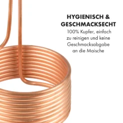 Chiller 10K Eintauchkühler Ø22,4 Cm 10 Schleifen 4 Chiller 10K Eintauchkühler Ø22,4 Cm 10 Schleifen -Klarstein Verkaufs 10035448 de 0005 logo