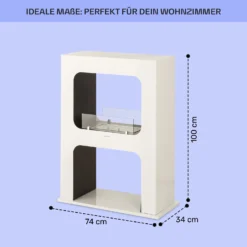 Phantasma Peña Ethanol-Kamin Rauch- & Geruchlos Bio-Ethanol -Klarstein Verkaufs 10035460 de 0005 usp
