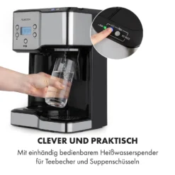 Caldetto Kaffeemaschine 1900W Heißwasserspender -Klarstein Verkaufs 10035476 de 0003 logo