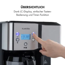 Caldetto Kaffeemaschine 1900W Heißwasserspender -Klarstein Verkaufs 10035476 de 0004 logo