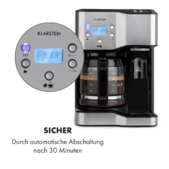 Caldetto Kaffeemaschine 1900W Heißwasserspender -Klarstein Verkaufs 10035476 de 0007 logo