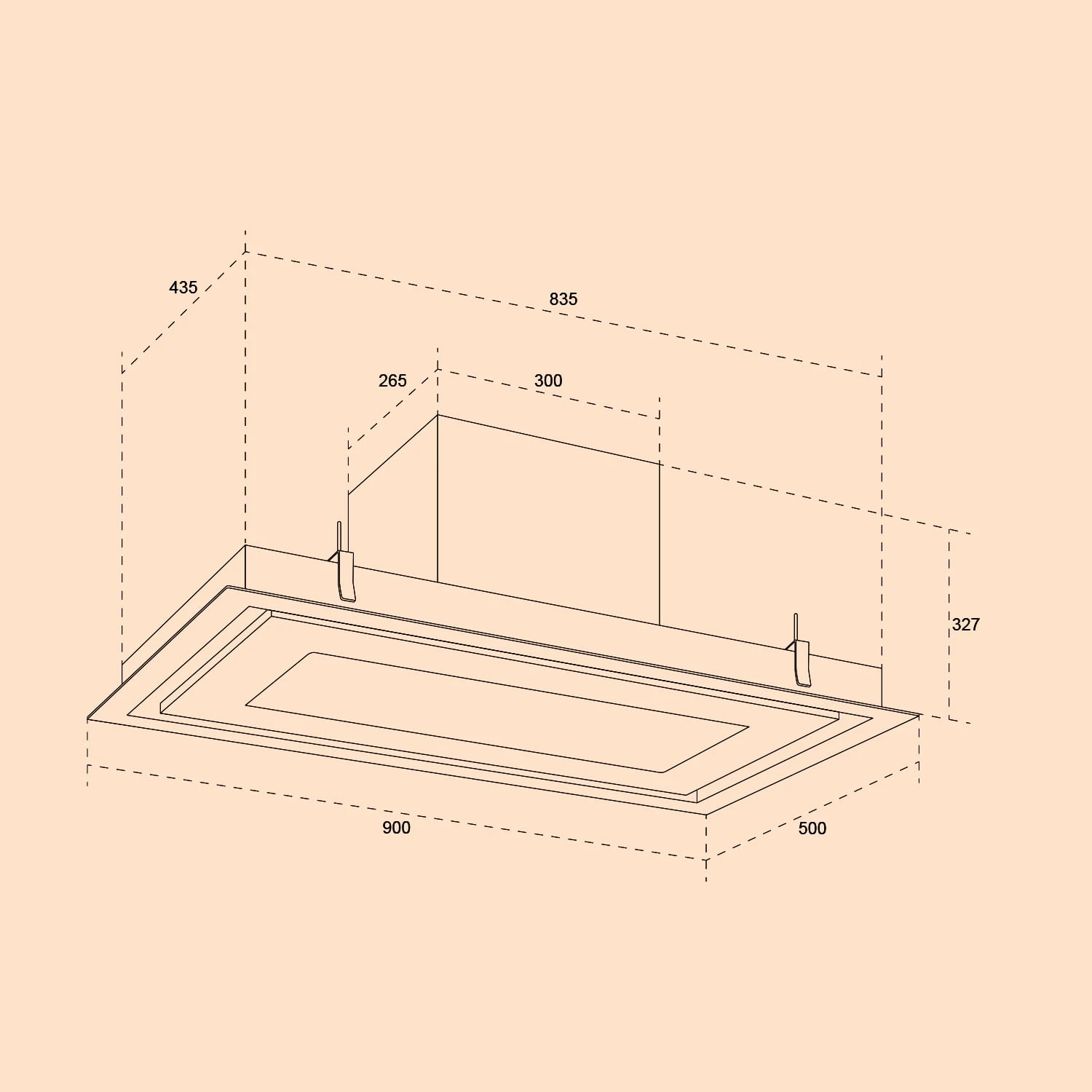 Remy Brilliant Edition Inselhaube 90cm 609 m³/h EEK A LED Glas Remy Brilliant Edition Inselhaube 90cm 609 M³/h EEK A LED Glas -Klarstein Verkaufs 10035477 yy 0007 logo