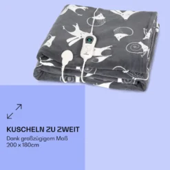 Dr. Watson XXL Heizdecke 3 Stufen Waschbar 200x180cm Coral Fleece 4 Dr. Watson XXL Heizdecke 3 Stufen Waschbar 200x180cm Coral Fleece -Klarstein Verkaufs 10035503 de 0005 logo