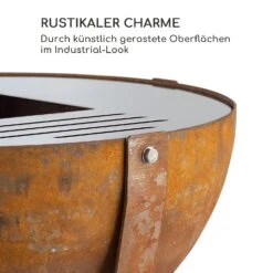Fire Globe Feuerschale Mit Grill Ø60cm Stahl 5 Fire Globe Feuerschale Mit Grill Ø60cm Stahl -Klarstein Verkaufs 10035510 de 0006 logo