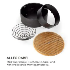 Pompeji Feuerschale Und Grill Ø60cm Stahl -Klarstein Verkaufs 10035515 de 0006 logo