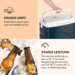 BeerBelly 29 Elektrische Kühlbox Kalt & Warm USB-Port ECO-Modus -Klarstein Verkaufs 10035550 de 0005 logo