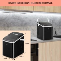 Arctic Porter Eiswürfelmaschine Bullet-Eis 12kg/24h Edelstahl 5 Arctic Porter Eiswürfelmaschine Bullet-Eis 12kg/24h Edelstahl -Klarstein Verkaufs 10035553 de 0006 usp