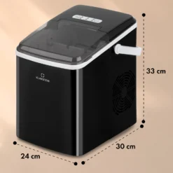 Arctic Porter Eiswürfelmaschine Bullet-Eis 12kg/24h Edelstahl 6 Arctic Porter Eiswürfelmaschine Bullet-Eis 12kg/24h Edelstahl -Klarstein Verkaufs 10035553 yy 0011 dimensions