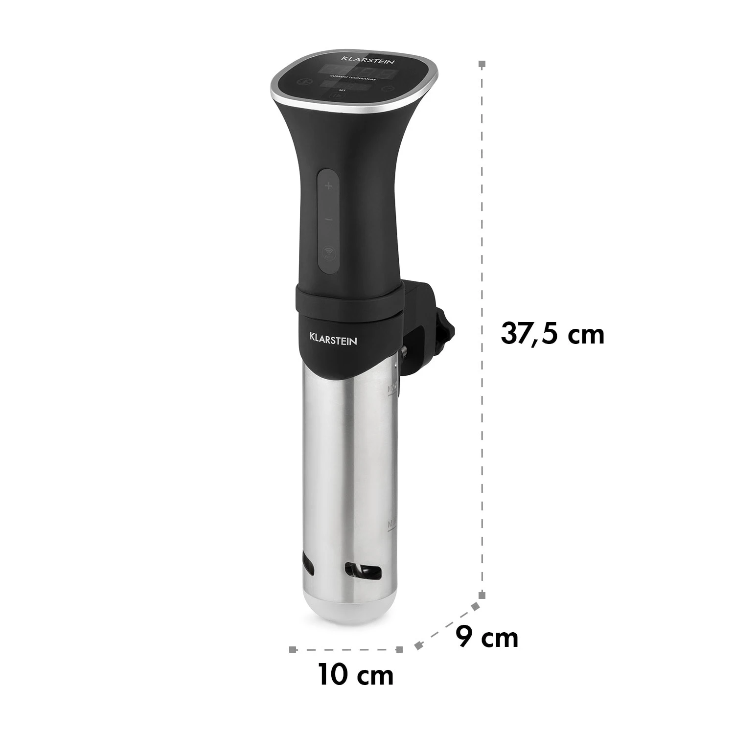 Quickstick Smart Sous Vide Pumpe 3D Circulation 20-95 °C Quickstick Smart Sous Vide Pumpe 3D Circulation 20-95 °C -Klarstein Verkaufs 10035556 yy 0011 logo Klarstein QuickStick Smart Sous Vide Garer