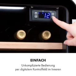 Vinetage 12 Getränkekühler Kühlschrank 48 Liter 4-22°C Retro-Design 3 Vinetage 12 Getränkekühler Kühlschrank 48 Liter 4-22°C Retro-Design -Klarstein Verkaufs 10035568 de 0004 logo