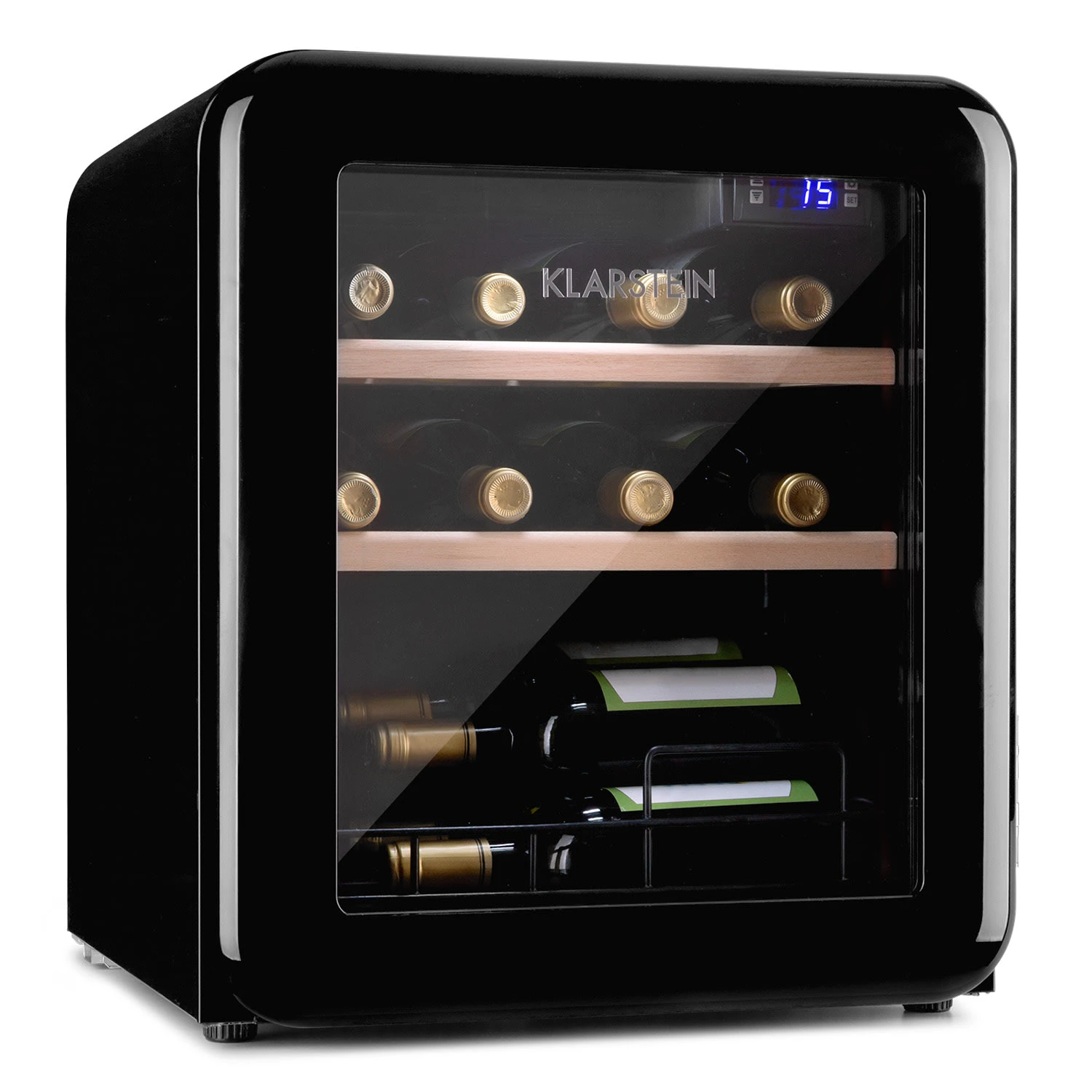 Vinetage 12 Getränkekühler Kühlschrank 48 Liter 4-22°C Retro-Design Vinetage 12 Getränkekühler Kühlschrank 48 Liter 4-22°C Retro-Design -Klarstein Verkaufs 10035568 yy 0001 titel