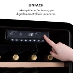 Vinetage 19 Uno Getränkekühler Kühlschrank 70 Ltr 4-22°C Retro-Design 3 Vinetage 19 Uno Getränkekühler Kühlschrank 70 Ltr 4-22°C Retro-Design -Klarstein Verkaufs 10035570 de 0004 logo
