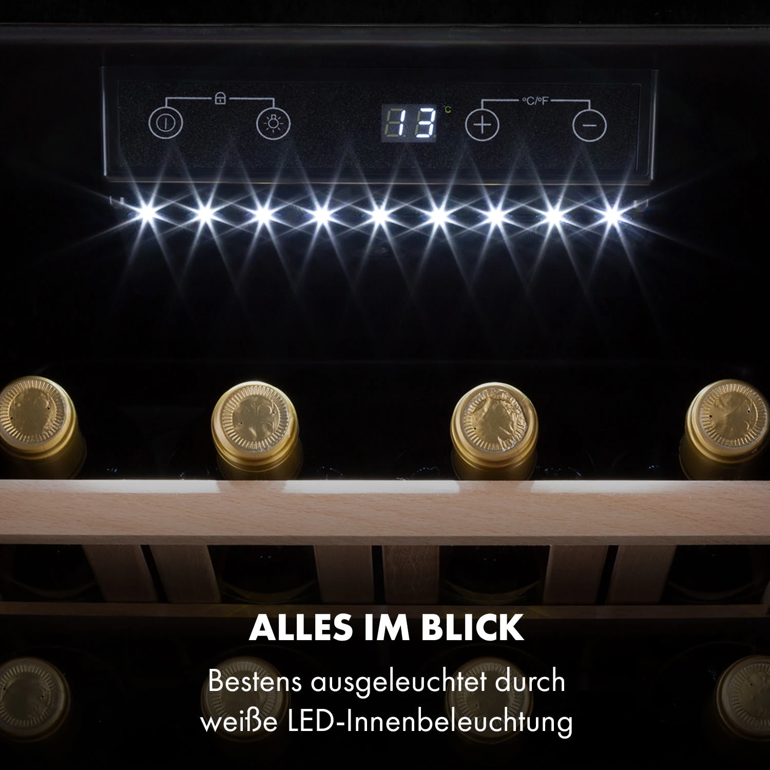 Vinetage 19 Uno Getränkekühler Kühlschrank 70 Ltr 4-22°C Retro-Design Vinetage 19 Uno Getränkekühler Kühlschrank 70 Ltr 4-22°C Retro-Design -Klarstein Verkaufs 10035570 de 0006 logo