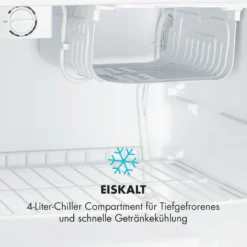 Cool Kid Mini-Kühlschrank Mit 4-L-Gefrierfach 66 Liter 41dB -Klarstein Verkaufs 10035583 de 0003 logo