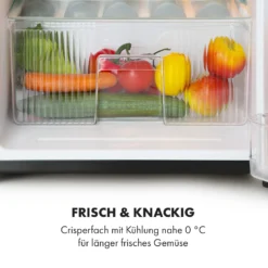 Big Daddy Cool Kühl-Gefrier-Kombination 87 Liter 40dB EEK F -Klarstein Verkaufs 10035584 de 0006 logo