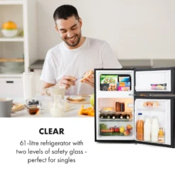 Big Daddy Cool Kühl-Gefrier-Kombination 87 Liter 40dB EEK F -Klarstein Verkaufs 10035584 uk 0003 logo