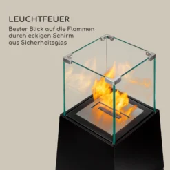 Firetower Ethanol-Kamin Sicherheitsbrenner 250 Ml / 1,5 H Löschhilfe Flammenschutz -Klarstein Verkaufs 10035593 de 0003 logo