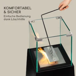 Firetower Ethanol-Kamin Sicherheitsbrenner 250 Ml / 1,5 H Löschhilfe Flammenschutz -Klarstein Verkaufs 10035593 de 0005 logo
