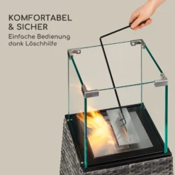 Firetower Ethanol-Kamin Sicherheitsbrenner 250 Ml / 1,5 H Löschhilfe Flammenschutz -Klarstein Verkaufs 10035595 de 0005 logo