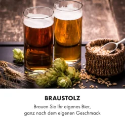 Gärkeller Pro XL Fermentierkessel 60 Liter Ablassventil 304-Edelstahl -Klarstein Verkaufs 10035622 de 0005 logo