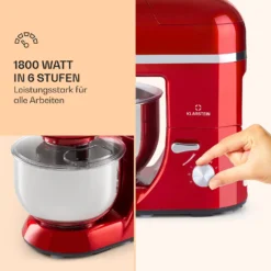 Lucia Elegance Küchenmaschine Mixer Fleischwolf 2000W BPA-frei -Klarstein Verkaufs 10035641 de 0003 logo