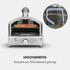 Pizzaiolo Neo Gas-Pizzaofen Inkl. Pizzastein Thermometer Edelstahl -Klarstein Verkaufs 10035708 de 0003 logo