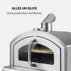 Pizzaiolo Neo Gas-Pizzaofen Inkl. Pizzastein Thermometer Edelstahl -Klarstein Verkaufs 10035708 de 0004 logo