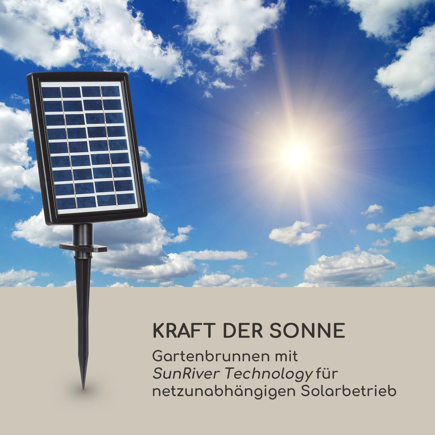 Dharma Solarbrunnen LED 48 x 72 x 41 cm (BxHxT) Polyresin Dharma Solarbrunnen LED 48 X 72 X 41 Cm (BxHxT) Polyresin -Klarstein Verkaufs 10035714 de 0002 logo