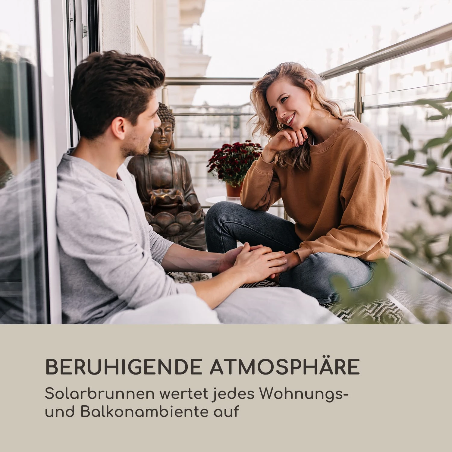 Dharma Solarbrunnen LED 48 x 72 x 41 cm (BxHxT) Polyresin Dharma Solarbrunnen LED 48 X 72 X 41 Cm (BxHxT) Polyresin -Klarstein Verkaufs 10035714 de 0007 logo