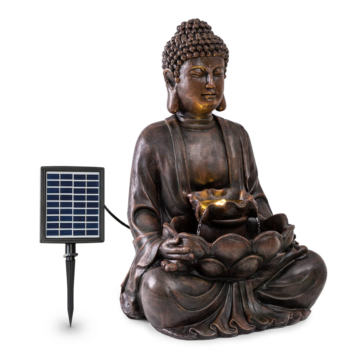 Dharma Solarbrunnen LED 48 x 72 x 41 cm (BxHxT) Polyresin Dharma Solarbrunnen LED 48 X 72 X 41 Cm (BxHxT) Polyresin -Klarstein Verkaufs 10035714 yy 0001 titel