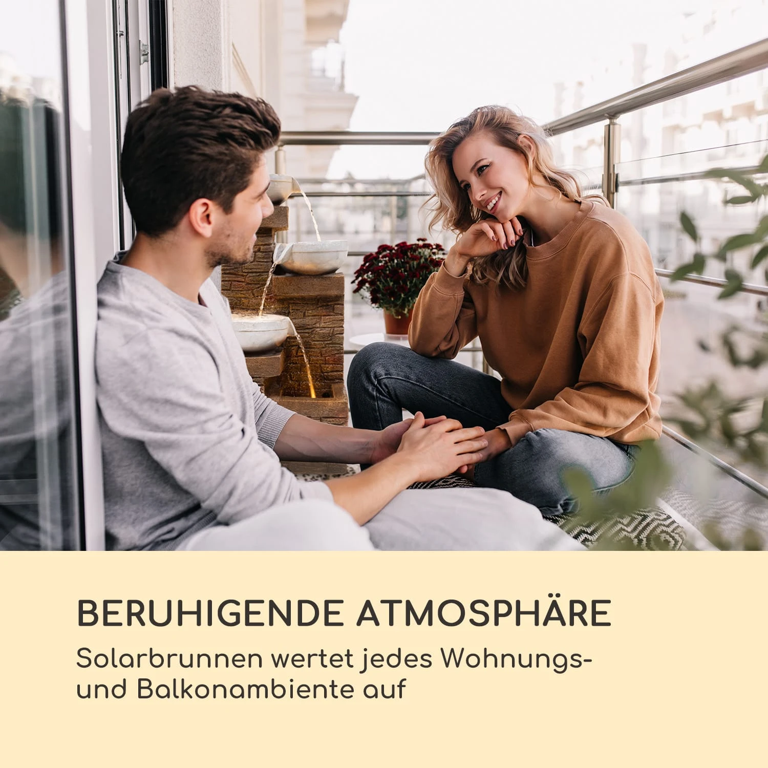 Fez Solarbrunnen LED 34 x 76 x 36 cm (BxHxT) Polyresin Fez Solarbrunnen LED 34 X 76 X 36 Cm (BxHxT) Polyresin -Klarstein Verkaufs 10035716 de 0007 logo