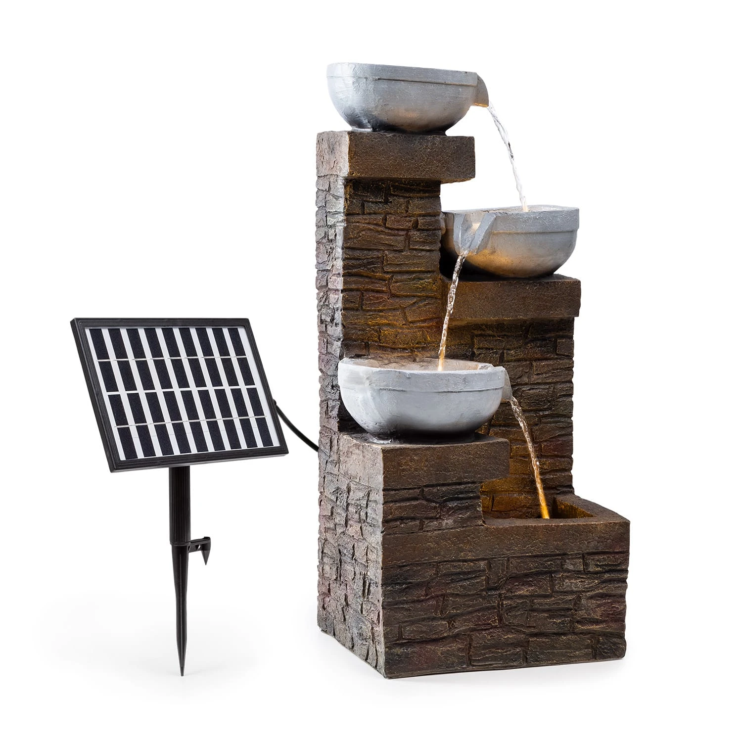 Fez Solarbrunnen LED 34 x 76 x 36 cm (BxHxT) Polyresin Fez Solarbrunnen LED 34 X 76 X 36 Cm (BxHxT) Polyresin -Klarstein Verkaufs 10035716 yy 0001 titel