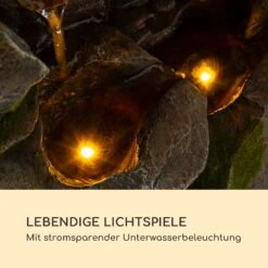 Mystic Tree Solarbrunnen LED-Beleuchtung Polyresin -Klarstein Verkaufs 10035728 de 0004 logo