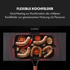 Delicatessa 90 Slim Einbaukochfeld Induktion 4 Zonen 7000W Autark -Klarstein Verkaufs 10035734 de 0004 logo