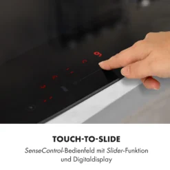 Delicatessa 90 Slim Einbaukochfeld Induktion 4 Zonen 7000W Autark -Klarstein Verkaufs 10035734 de 0006 logo