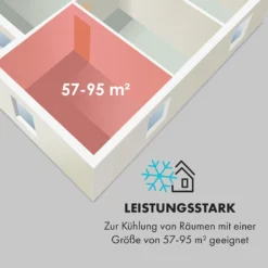 Max Breeze Smart Mobile Klimaanlage 15000 BTU/h (4,4 KW) EEC A 3 Max Breeze Smart Mobile Klimaanlage 15000 BTU/h (4,4 KW) EEC A -Klarstein Verkaufs 10035742 de 0004 logo