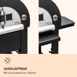 Diavolo Napoletana Pizzaofen Holzofen Rostfreier Edelstahl -Klarstein Verkaufs 10035759 de 0005 logo