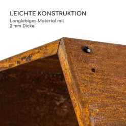 Hexawood Rust Holzspeicher Hexagon-Form 50,2x58x32cm 4 Hexawood Rust Holzspeicher Hexagon-Form 50,2x58x32cm -Klarstein Verkaufs 10035765 de 0005 logo