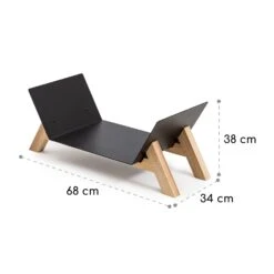 Langdon Wood Black Holzlager 68x38x34 Cm Eisen & Holz -Klarstein Verkaufs 10035768 yy 0005 logo