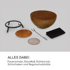 Fireball Rust Feuerschale 60 Cm Ø Kippbare Rost-Finish Rost 5 Fireball Rust Feuerschale 60 Cm Ø Kippbare Rost-Finish Rost -Klarstein Verkaufs 10035770 de 0006 logo