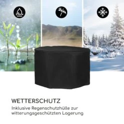 Fireball Rust Feuerschale 60 Cm Ø Kippbare Rost-Finish Rost / Holz -Klarstein Verkaufs 10035771 de 0006 logo