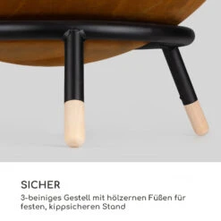 Fireball Rust Feuerschale 60 Cm Ø Kippbare Rost-Finish Rost / Holz -Klarstein Verkaufs 10035771 de 0007 logo