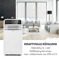 Metrobreeze New York Smart 7k Mobile Klimaanlage 7000 BTU/2,1 KW -Klarstein Verkaufs 10035796 de 0003 logo