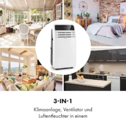 Metrobreeze New York Smart 12k Mobile Klimaanlage 12000 BTU / 3,5 KW -Klarstein Verkaufs 10035800 de 0005 logo