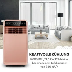 Metrobreeze New York Smart 12k Mobile Klimaanlage 12000 BTU/3,5 KW -Klarstein Verkaufs 10035802 de 0003 logo