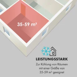 Metrobreeze New York Smart 12k Mobile Klimaanlage 12000 BTU/3,5 KW -Klarstein Verkaufs 10035802 de 0004 logo